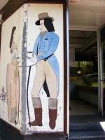 Mulheim an der Ruhr Der Eingang einer B�ckerei am Goetheplatz im Dichterviertel