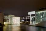 deutschland Das Paule-L�be-Haus neben dem Marie-Elisabeth-L�ders-Haus in Berlin. Zusehen war das ganze am Abend des 03.10.09