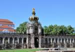 Dresden Kronentor im Zwinger - 01.09.2009