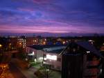 Dresden Sonnenaufgang im Herbst