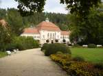 Vogtland Bad Elster/Vogtland, das 1908 erbaute Albert-Bad, z�hlt zu den �ltesten Moorheilb�dern in Deutschland, der Ort tr�gt seit 1875 den Zusatz 'BAD', Aug.2007
