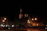 Stralsund Blick auf die Nikolaikirche von Stralsund, 20.10.09