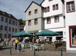 Bad M�nstereifel,
Heino s Rathauscafe,
Mai 2005   ...