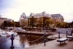 Victoria Hafen von Victoria mit dem fr�her der Canadian Pacific Railway geh�renden Empress-Hotel
