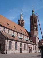 Deutschland Villingen/Baden,
das fr�hgotische M�nster aus dem 13-16.Jahrhundert 
bekommt gerade eine neue Glocke,
Sept.2006