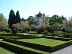 deutschland Schlo� Salem mit Parkanlage,
unweit vom Bodensee,
April 2007