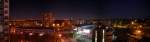 Dresden Balkonpanorama Dresden Gorbitz (Nacht)