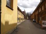 Deutschland Augsburg,
die Fuggerei,soziale Wohnsiedlung f�r Bed�rftige 
aus dem Jahr 1521,
April 2006
