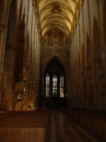 ulm Ulm,das M�nster innen,
hier finden im Jahr �ber 1000 Gottesdienste
und Veranstaltungen statt,
2006