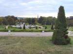 deutschland Blick auf die Parkanlegen vor Schlo� Sanssouci, Potsdam 3.10.2009