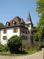 deutschland Schliengen im Markgr�flerland/Baden,
Wasserschlo� Entenstein ist heute Rathaus, stammt in heutiger Form aus dem 16.Jahrhundert,
2007
