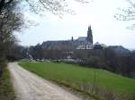 Deutschland Kloster Banz,hoch �ber dem Obermain,
ehemal.Benediktinerabtei mit sehenswerter Klosterkirche
von Dietzenhofer 1719,
April 2006