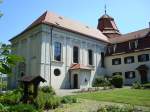 Deutschland Bad Wurzach /Oberschwaben,
Wallfahrtskirche von 1709 auf dem 700m hohen Gottesberg,
mit Heilig-Blut-Reliquie,
2008