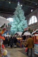 zurich Stimmungsvoller Weihnachtsmarkt im Z�richer Hauptbahnhof   14.12.09