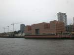 Hamburg Blick aufs Ufer in St. Pauli.