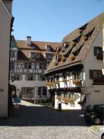 ulm Ulm,das 'Schiefe Haus' im Fischer-und Gerberviertel
ist ein Hotel mit 8 Zimmern,
