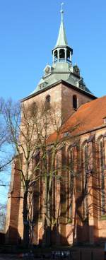 Luneburg Turm der Bachkirche St. Michaelis, L�neburg; 28.12.2009
