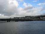 europa Foyle Bridge in Derry am 29. August 2004.