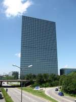 Munchen Der 126m hohe Hightlighttower 1 wurde 2004 er�ffnet (08/2009)