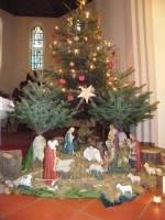 Kassel Die Weihnachtsgrippe im Chorraum der St.Joseph Kirche in Kassel Rothenditmold.