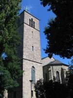 Kassel Kassel Rothenditmold die kath. Kirche St.Joseph. Erbaut 1906 auf dem Rothenberg von Kommerzienrat Peter Wegmann, Inhaber der Wagonfabrik Wegmann und Co. Im zweiten Weltkrieg sehr stark zerst�rt und ausgebrannt wurde sie dann in vereinfachter Form wiederaufgebaut.