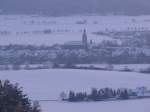 Laucha an der Unstrut Laucha an der Unstrut - Blick vom Flugplatz auf die Kirche und die altstadt - Foto vom 02.01.2010