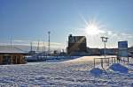 Stralsund Blick in den sch�n verschneiten Stralsunder Hafen einen Tag bevor 'Daisy' kam am 08.01.2010