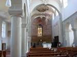 Deutschland Romanische S�ulenbasilika St.Peter und Paul,
Niederzell/Insel Reichenau,
Innenansicht,Sept.2008,