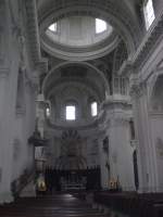 Solothurn Solothurn die St.Ursen-Kathedrale von innen im Sommer 2009.