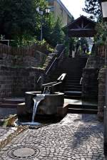 deutschland Kandelschussbrunnen in Mosbach, 10.09.09