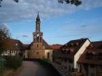 Deutschland Mahlberg in der Ortenau,
die Pfarrkirche von 1687,
Nov.2008