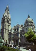 Toledo Toledo, Catedral Santa Mar�a, Westfassade. 1226-1493 (Gotik �ber Renaissance bis Barock). Aufnahme von Juni 1993, HQ-Scan ab Dia.