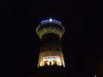 Halberstadt Wasserturm in Halberstadt bei Nacht www.wasserturm-halberstadt.de