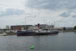 Dunkerque Schildkr�te besucht Dampfer;)
Hafen und Ville de Dunquerke; August 08.