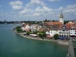 friedrichshafen Friedrichshafen am Bodensee,
ein Teil der Stadt und Uferpromenade,
Aug.2008