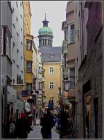 Innsbruck Spaziergang durch die Altstadt von Innsbruck am 22.12.09. (Jeanny)