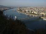 Budapest Aussicht �ber Budapest mit Donau, 19. Okt. 2008, 16:03
