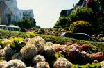 Lombard Street San Francisco am 18. Juni 1987.  ...