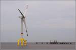 Diese Offshore-Windenergieanlage steht in ...  Helmut Seger 08.03.2010