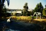 Los Angeles Pechsee am George C Page Museum in Los Angeles am 21. Juni 1987.