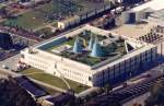 Deutschland Haus der Kunst auf der Museumsmeile in Bonn - Luftaufnahme vom 28.09.1992