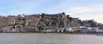 Koblenz Festung Ehrenbreitstein (leichtes Panoramabild) bei Koblenz - 10.03.2010