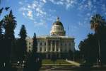 Sacramento Capitol von Californien in Sacramento am 21. August 1988.