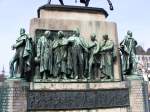Koln Ein Reiterdenkmal auf dem Heumarkt in K�ln, 17. M�rz 2010.