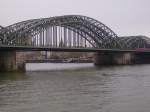 Koln Die Hohenzoller Br�cke ( nur ein Teil ) in K�ln Foto ort Rheinpark am 20.3.10 