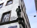 Koln Eine Fassadenfigur an der Markmannsgasse in K�ln, 17. M�rz 2010.