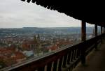 esslingen Aussicht von der 'Burg', die eigentlich eine Festung zur Verteidigung der Stadt war, auf Esslingen.
(15.03.2010)