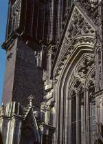 K�ln, Hohe Domkirche, Nordturm/Westfassade. ...  Heinz Stoll 25.03.2010