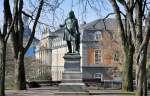 Denkmal von Ernst Moritz Arndt , im Hintergrund �gyptisches Museum, am ...