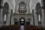 Arnsberg-Neheim: Sauerl�nder Dom, St. Johannes; Mittelschiff, Ansicht der Orgel und ...